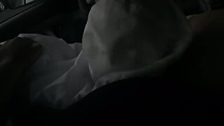 cuckold hides in shame and eats my pussy until i cum hard while cars pass.