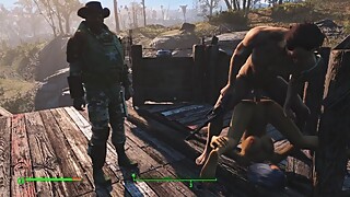Cuckold Husband Watching His Asian Wife Fucked  Fallout 4