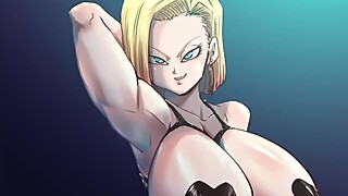 Android 18 X Gohan [Lingerie]