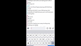 Cuckolding My Husband on Snapchat