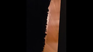 Outside Mistresses door as her bull destroys her pussy