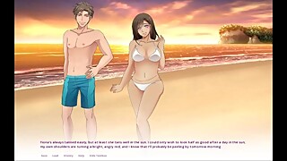 Swing&Cuckold: Sharing Wife's On Public Beach-Ep 14